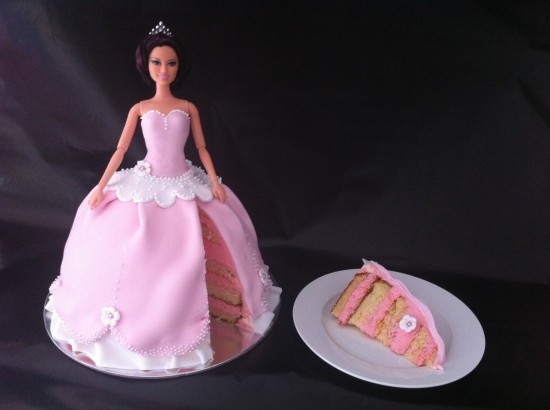 gâteau robe de princesse