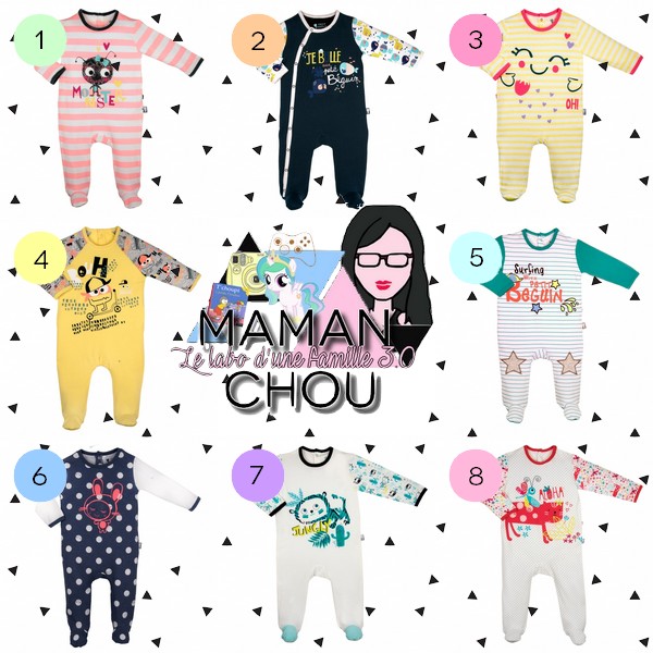 selection pyjamas bébé petit beguin