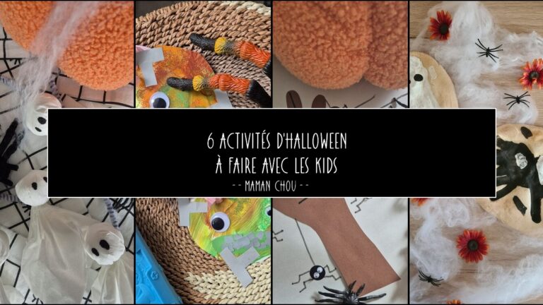 6 Activités d’Halloween pour les enfants