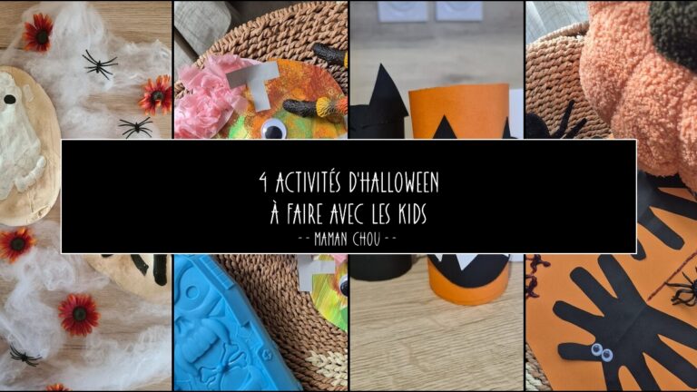 4 Activités d’Halloween pour les enfants