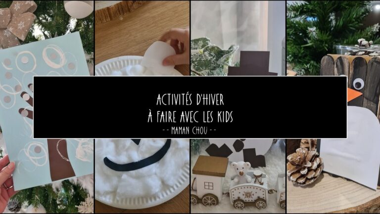 9 Activités d’hiver à faire avec les enfants