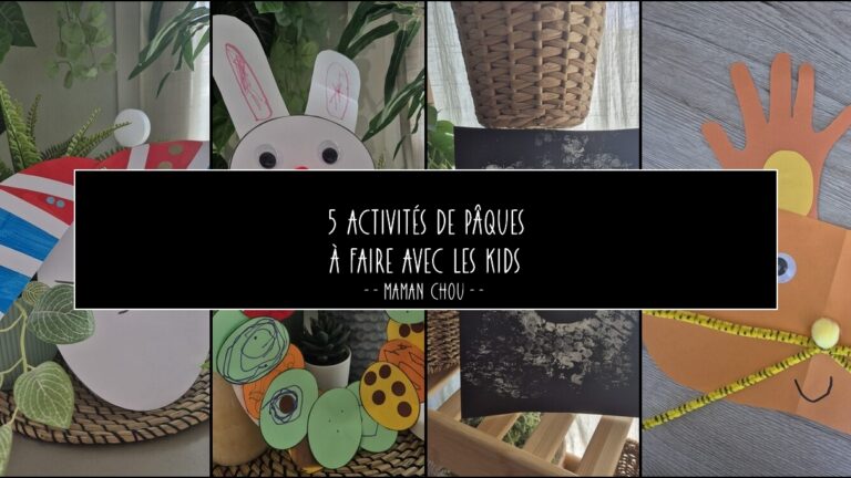 5 Activités de Pâques à  faire avec les enfants
