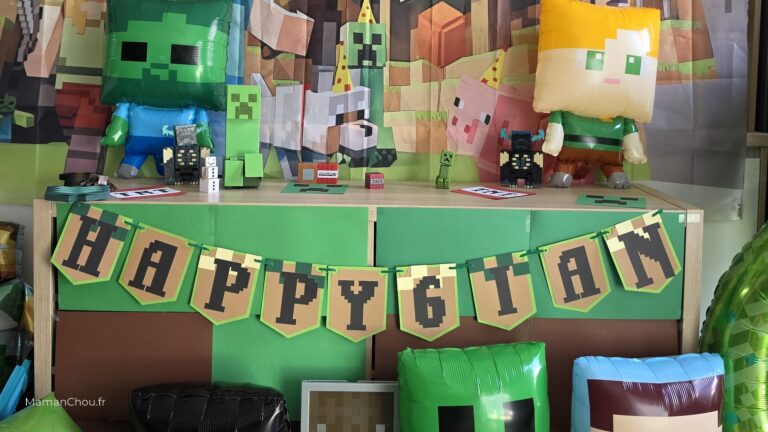 [6 ans de Trotro] Un anniversaire Minecraft
