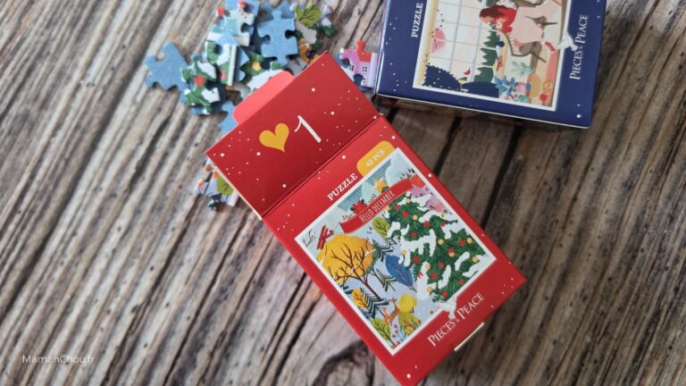 Noël 2026, le compte à rebours de Noël devient un moment de détente avec Pieces & Peaces et son Puzzle calendrier de l&rsquo;Avent !